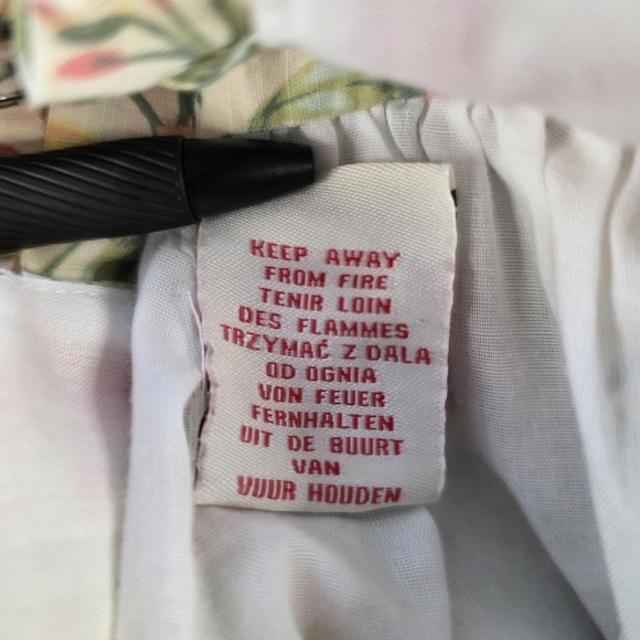 Joie Baby Girls 3T Floral Ruffle Dress with Lining & Crochet Hem - Picture 10 of 10